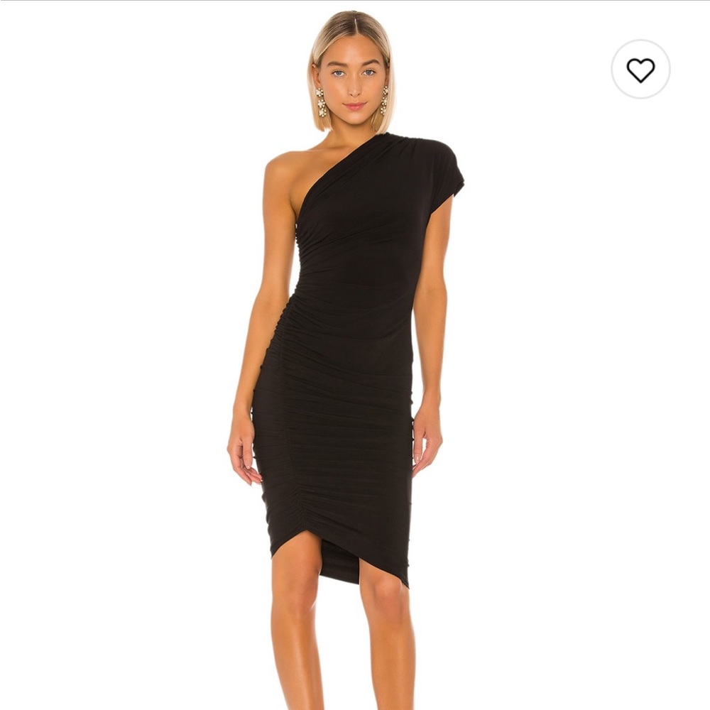 Worn twice— black Revolve dress in perfect condition.
